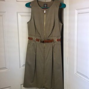 VINCE CAMUTO belted dress